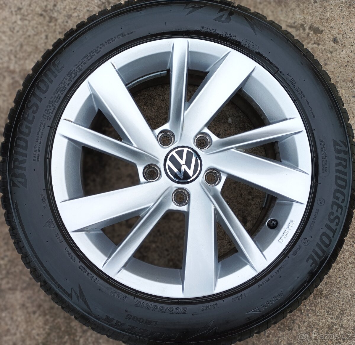 Originální zimní kola Gavia VW Golf VII 5x112 R16 - 2