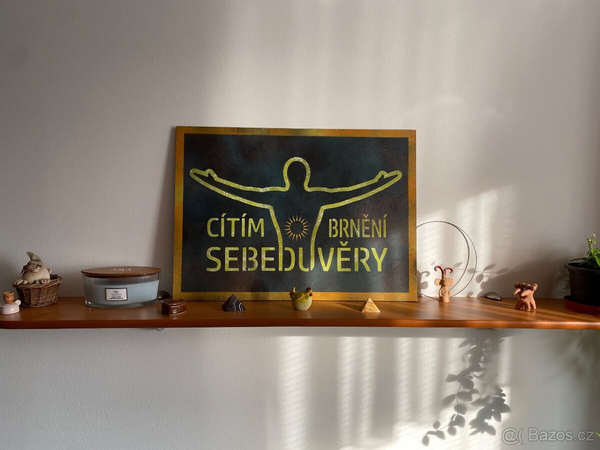 Putovní obraz (63x45 cm) na zeď i postavení - 2