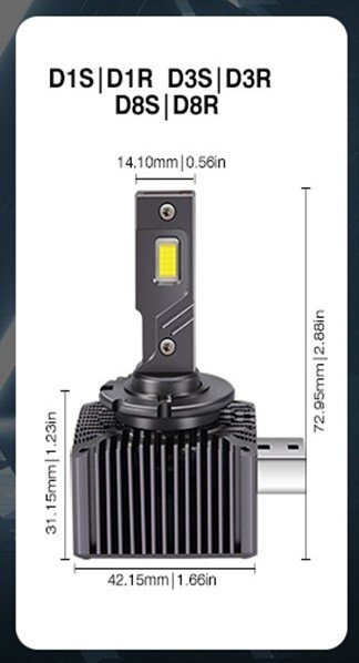 LED výbojky D1S (čtěte popis) - 2