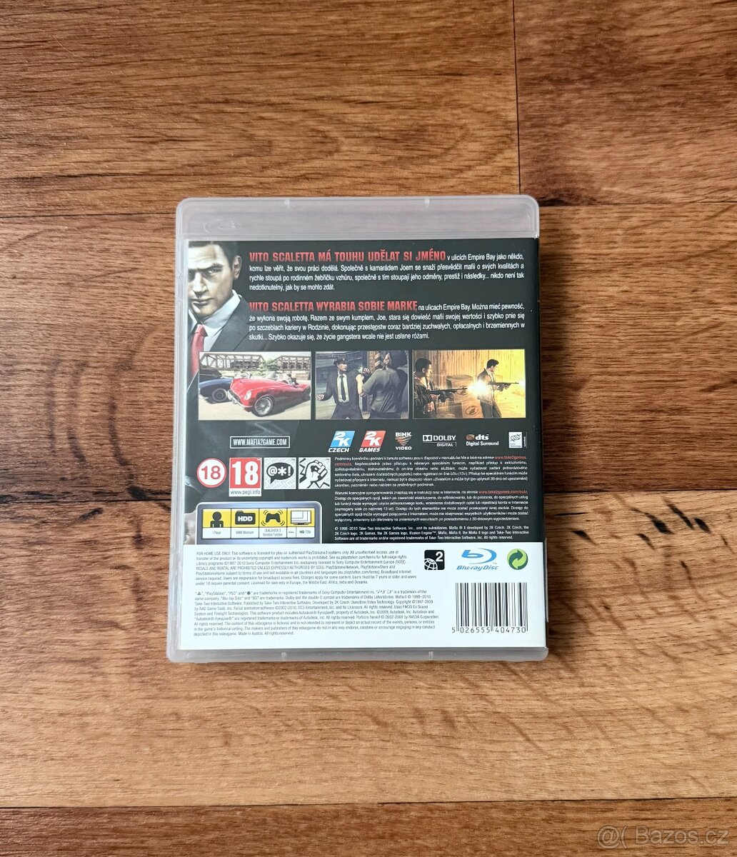 Hra Sony PS3: Mafia II (CZ dabing) vč. mapy - 2