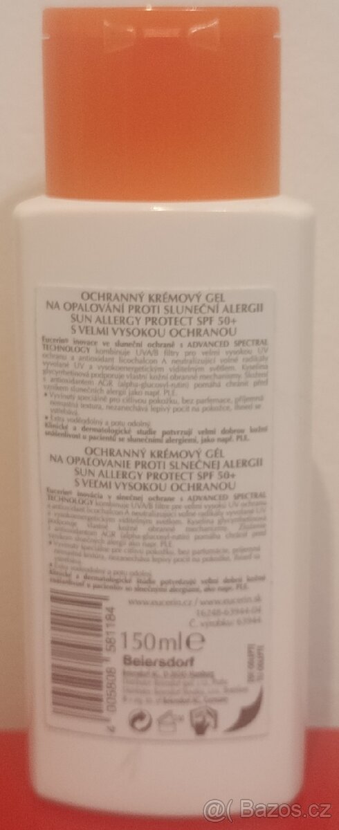 Eucerin sun allergy protect, SPF 50 - 2