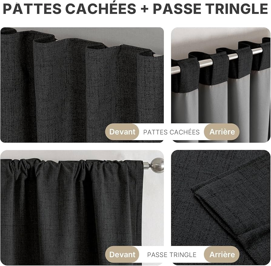 Černé závěsy - 2
