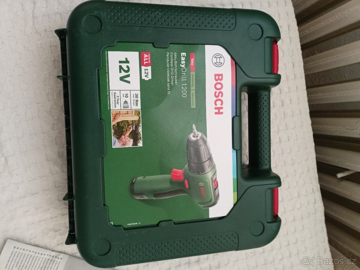 ✅❗NOVÝ Bosch EasyDrill 1200 s kufříkem💪 - 2