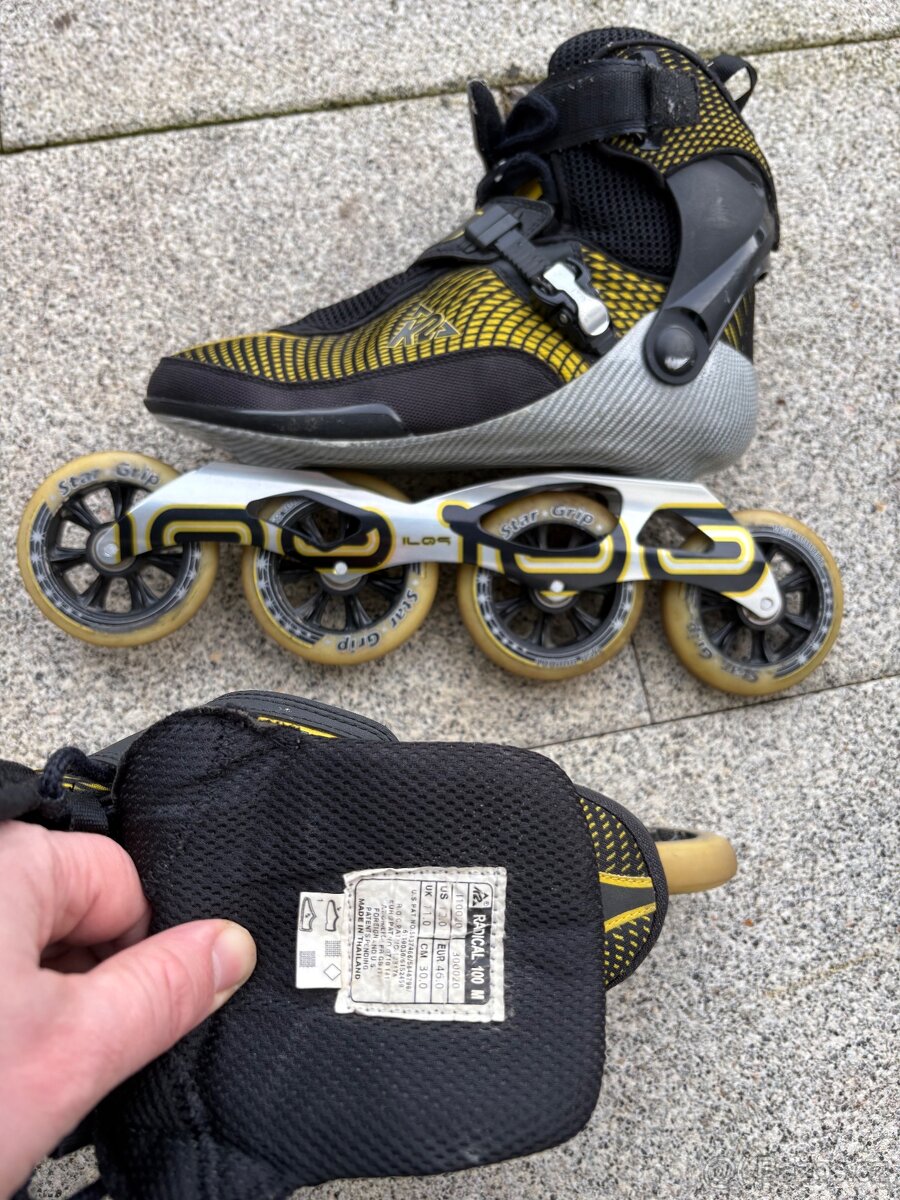 Inline brusle K2 radical 100 M, vel. 46 - 2