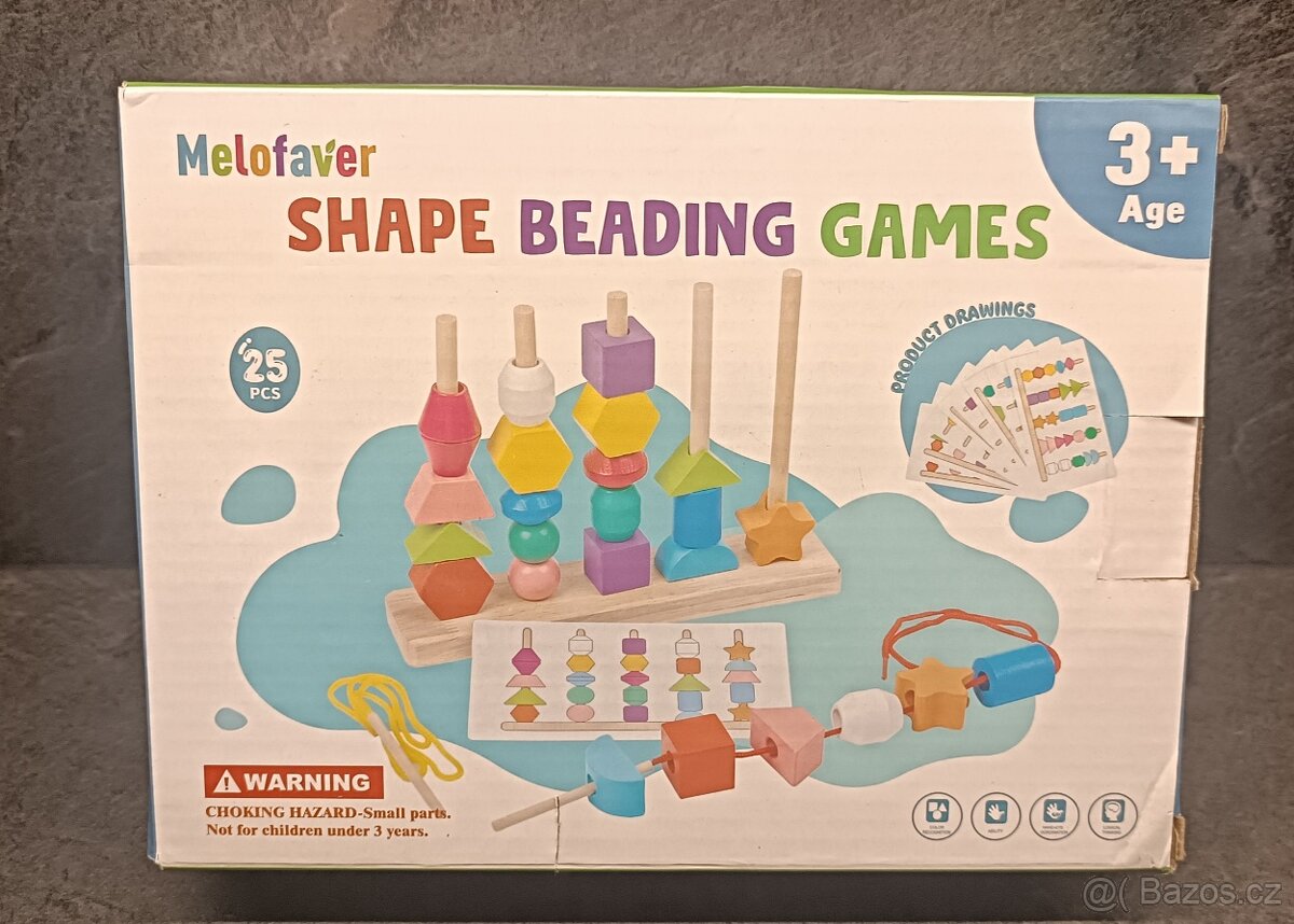 Dřevěná hračka Montessori - 2