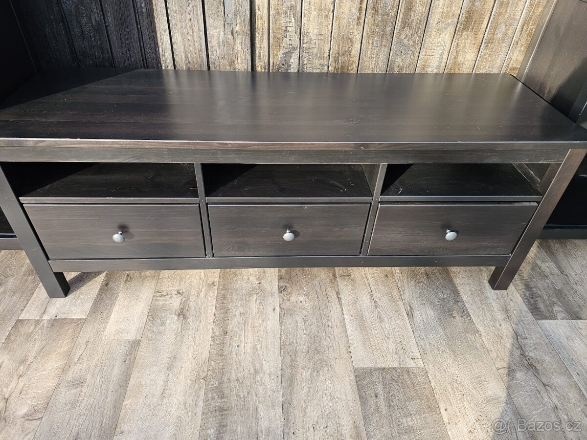 IKEA HEMNES obývací stěna - černohnědá - 2