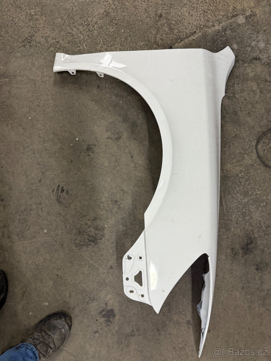 Blatniky škoda Octavia 2 facelift 1026 LF9E bílá - 2