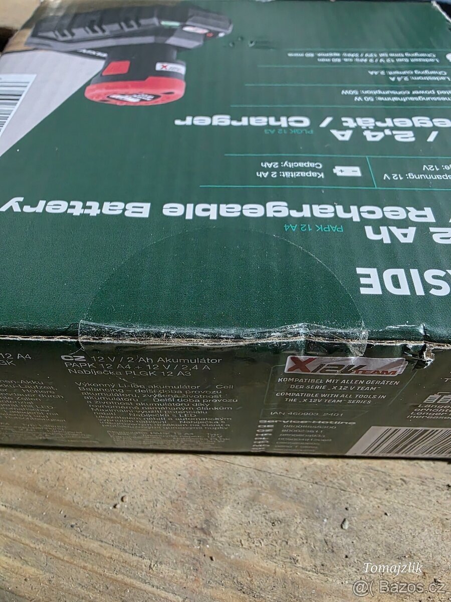 PARKSIDE 12V akumulátor + nabíječka - 2
