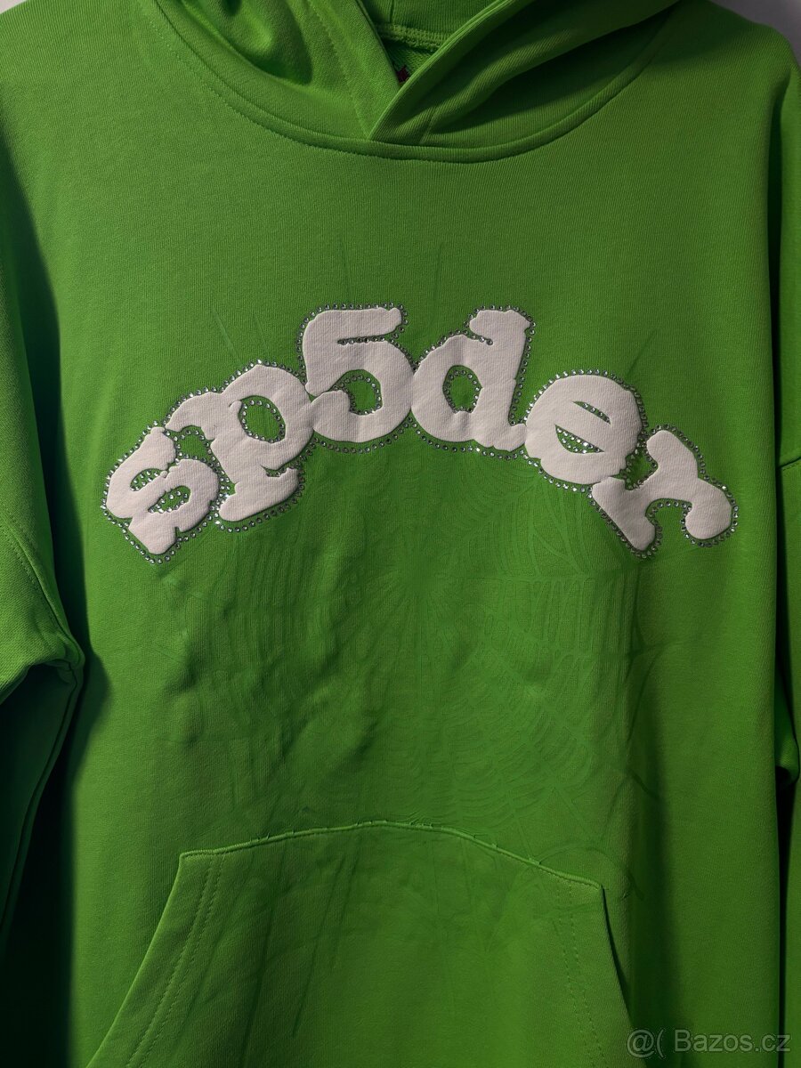 Sp5der zelená mikina - 2