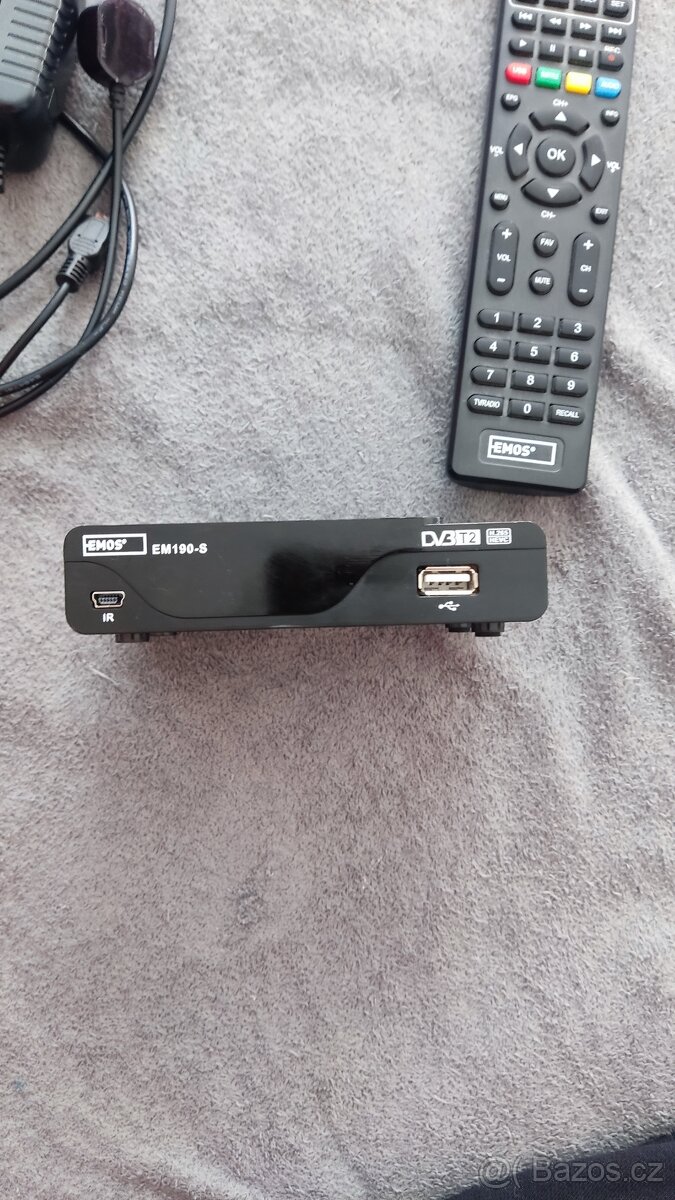 Set-top box EMOS EM190-S HD černý - 2