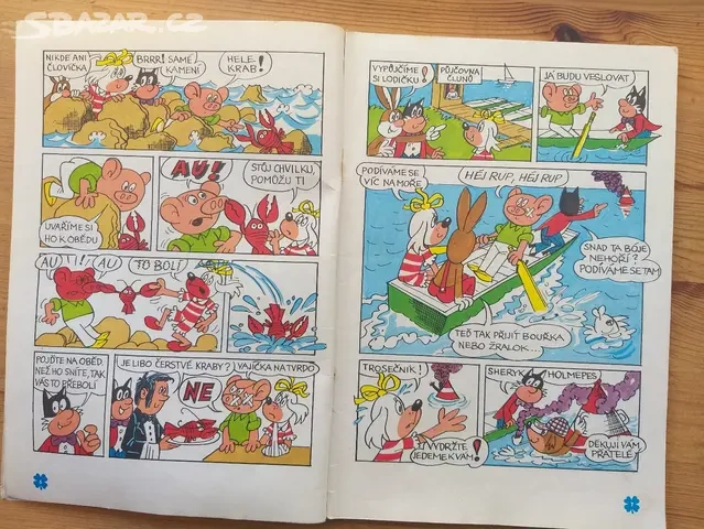 Čtyřlístek č. 23, Muž přes palubu (aa232) - 2