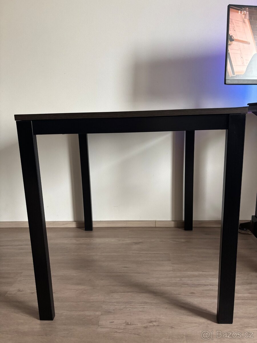Rozkládací stůl - IKEA VANGSTA - tmavý - 2