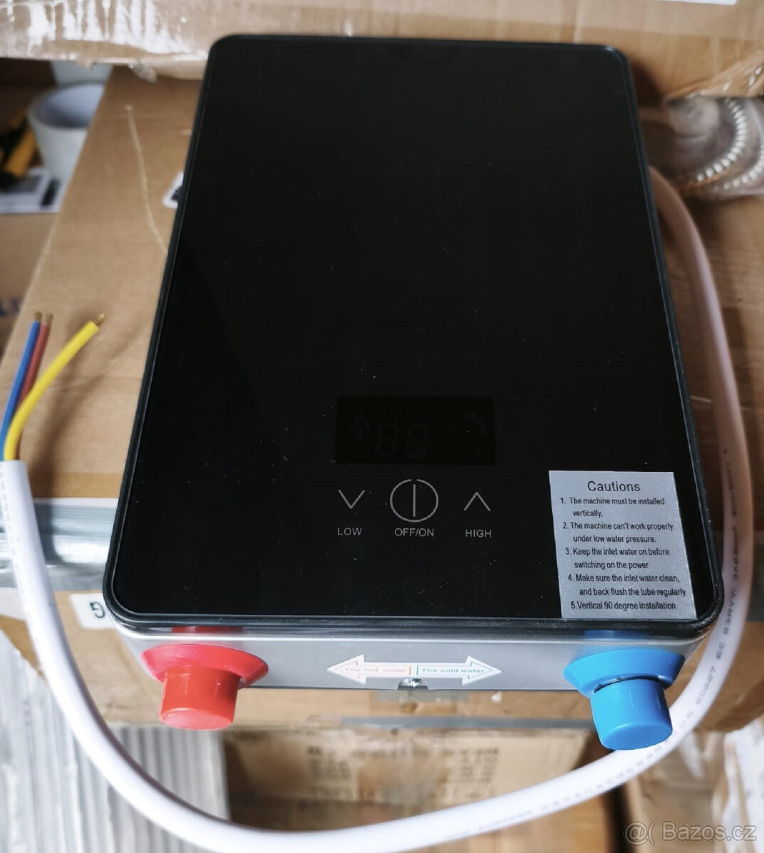 Digitální elektrický ohřívač vody 6500 W - 2