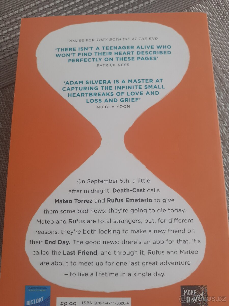THEY BOTH DIE AT THE END- Adam SILVERA - 2