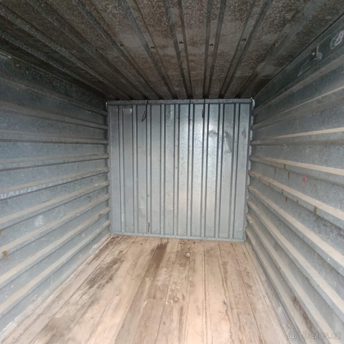 Plechová bouda/ mini kontejner na nářadí 3x2,1m - 2