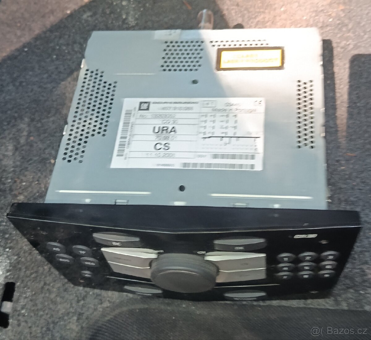Opel Zafira radio - 2