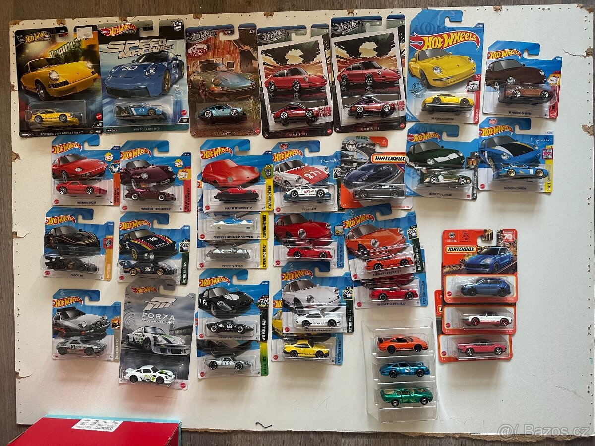 Hotwheels a Matchbox Porschce se - 2