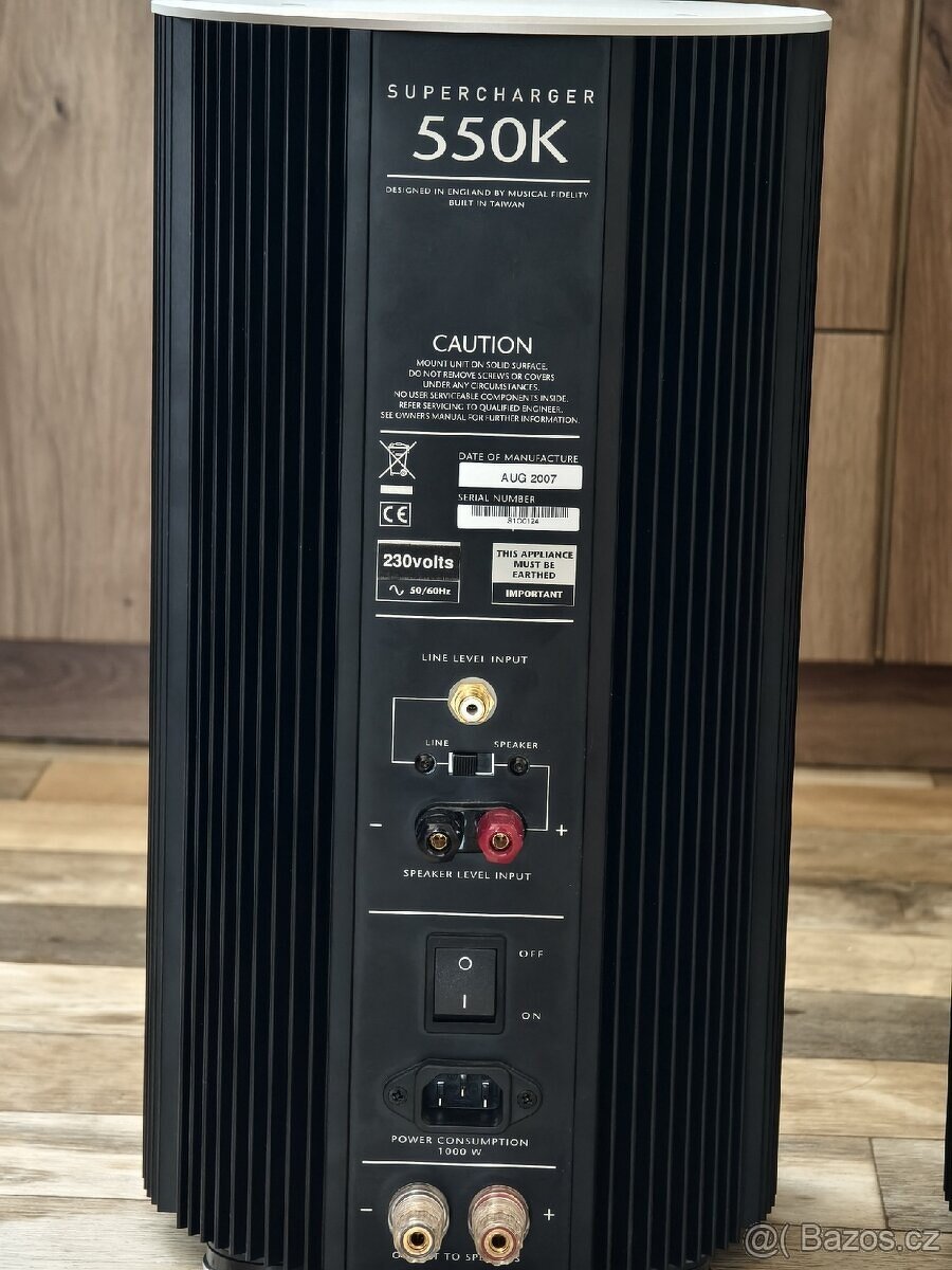 Musical Fidelity Supercharger 550k - 2