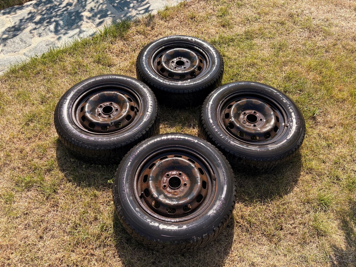 Sada kol Ford Focus a jiné 5x108 195/65 R15 - 2