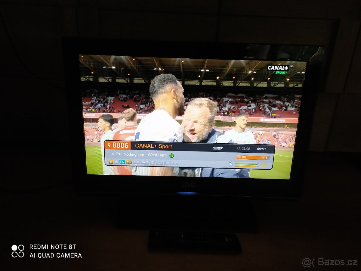 TELEVIZE JVC + ORIGINÁL OVLADAČ - 2