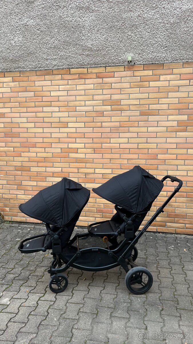 Sourozenecký kocárek Kocárek pro dvojcata - 2