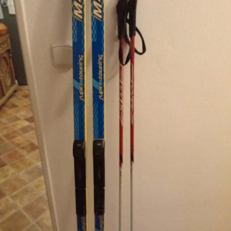 Běžky Madshus 175cm, hůlky 140cm - 2