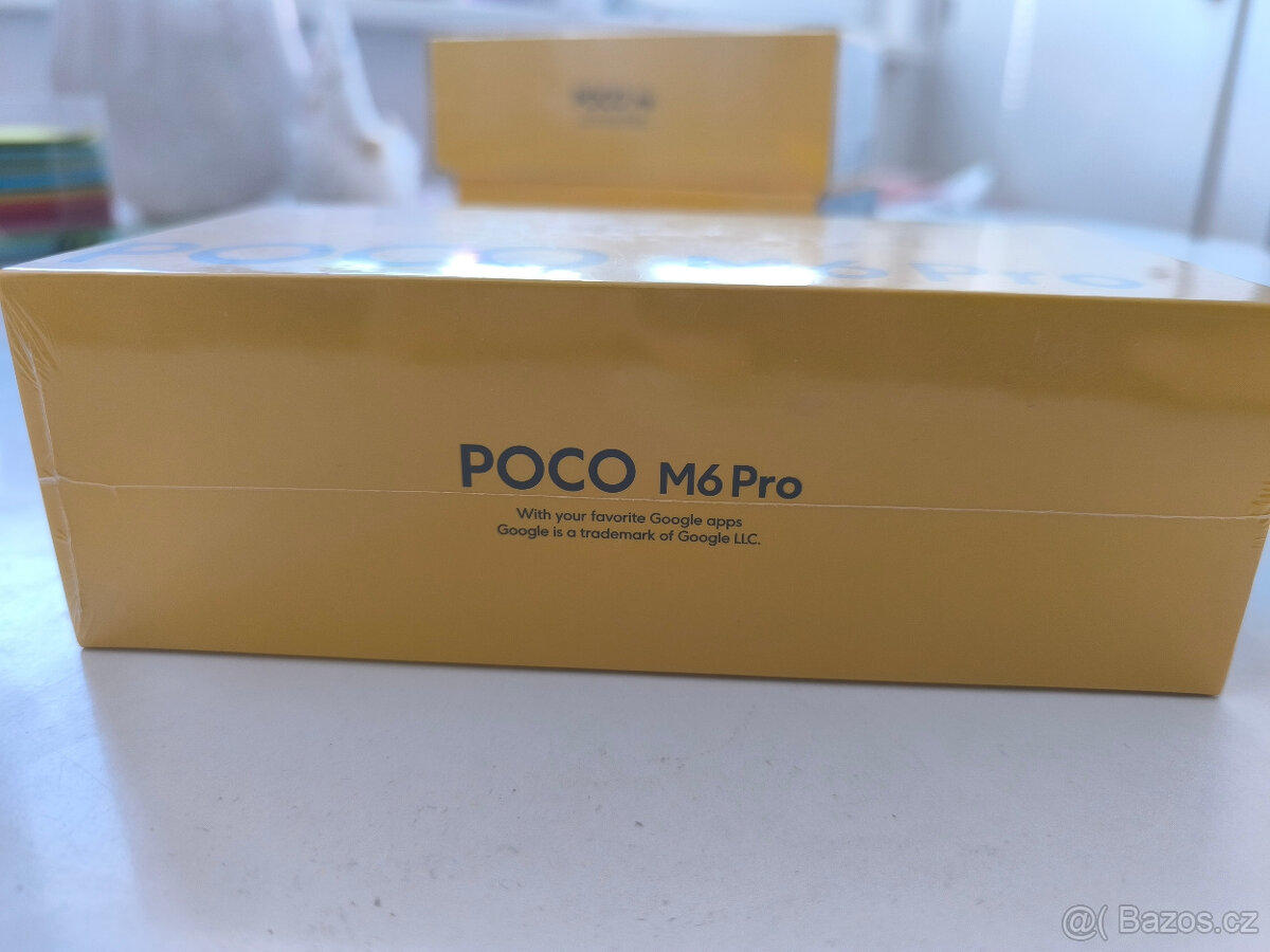 Poco M6 PRO 8GB / 256GB - black, zapečetěný - 2