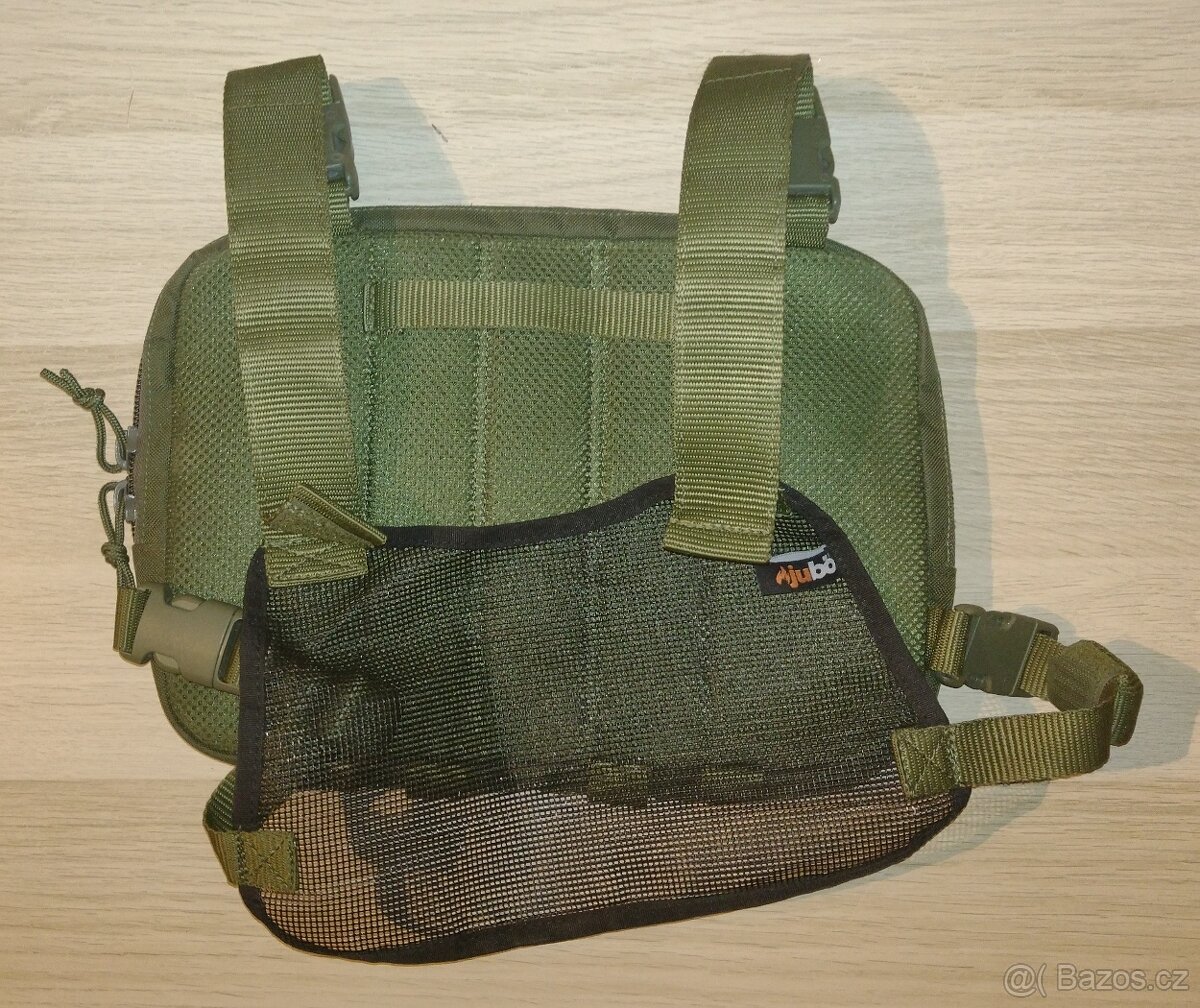 Hrudní brašna JUBÖ Front Bag Survival - zelená - 2