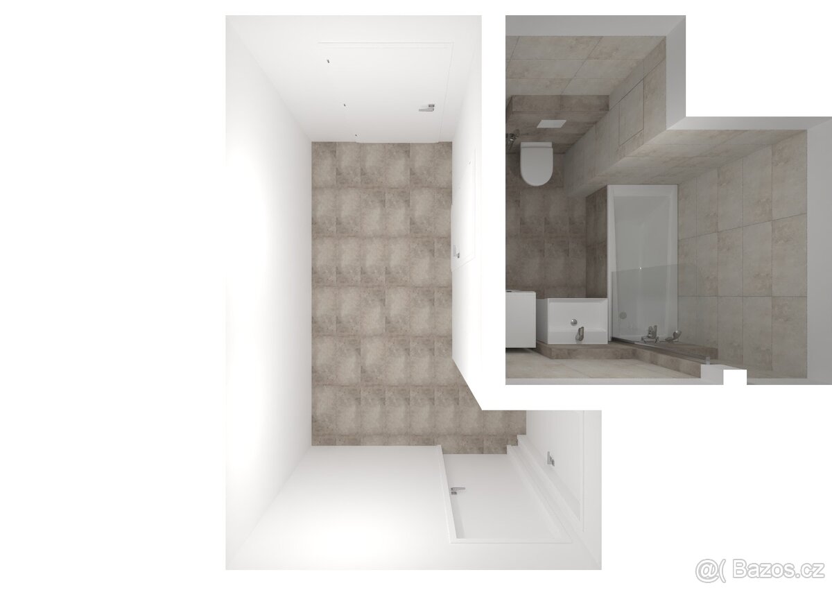 Pronájem, byt 2+kk, 42 m, U továren, Praha - Hostivař, Česko - 2