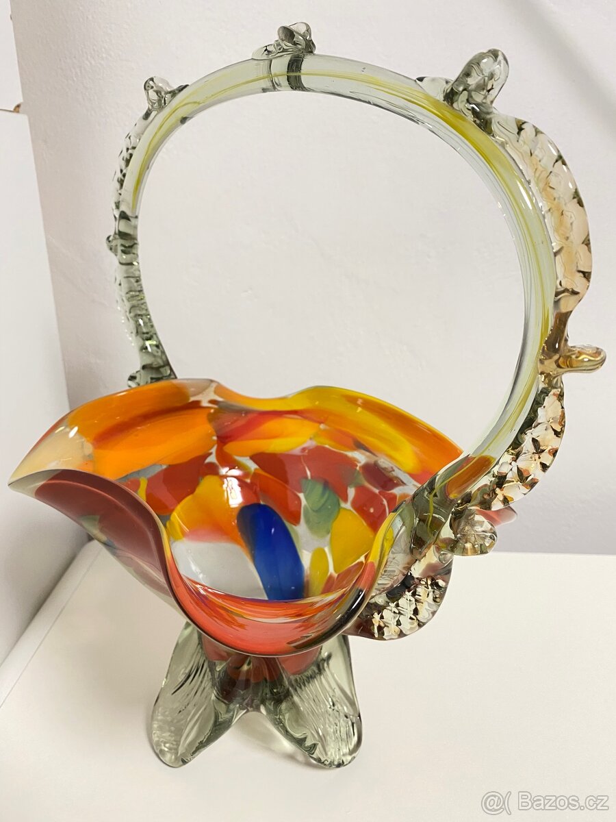 Skleněný košík - 2