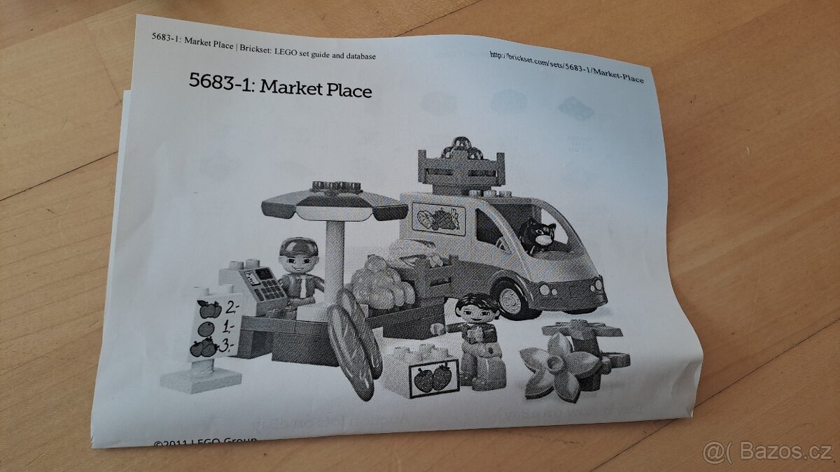 Lego duplo Tržiště 5683 - 2