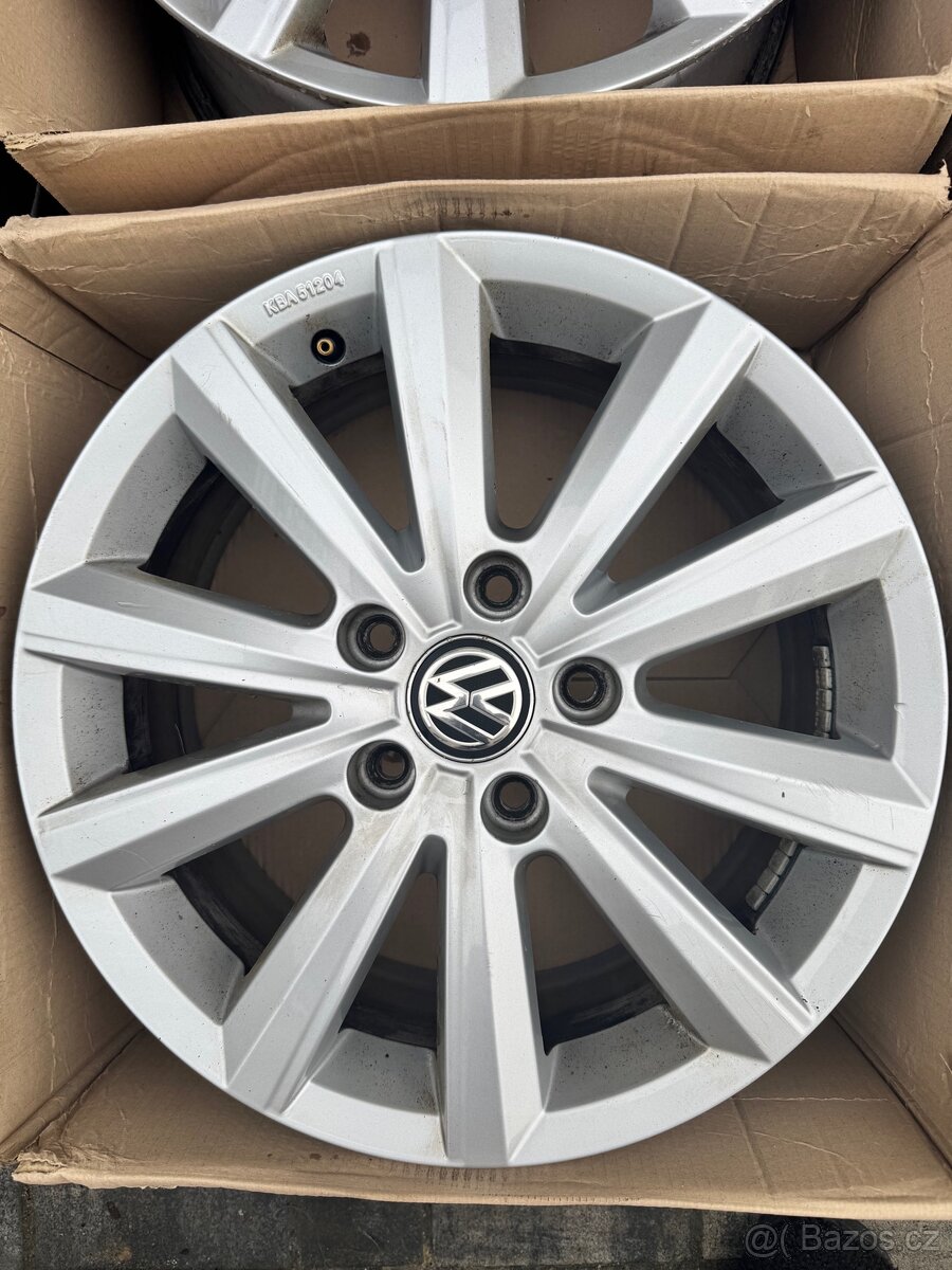 Originální alu kola VW Multivan 7Jx17 H2, 5×112 - 2