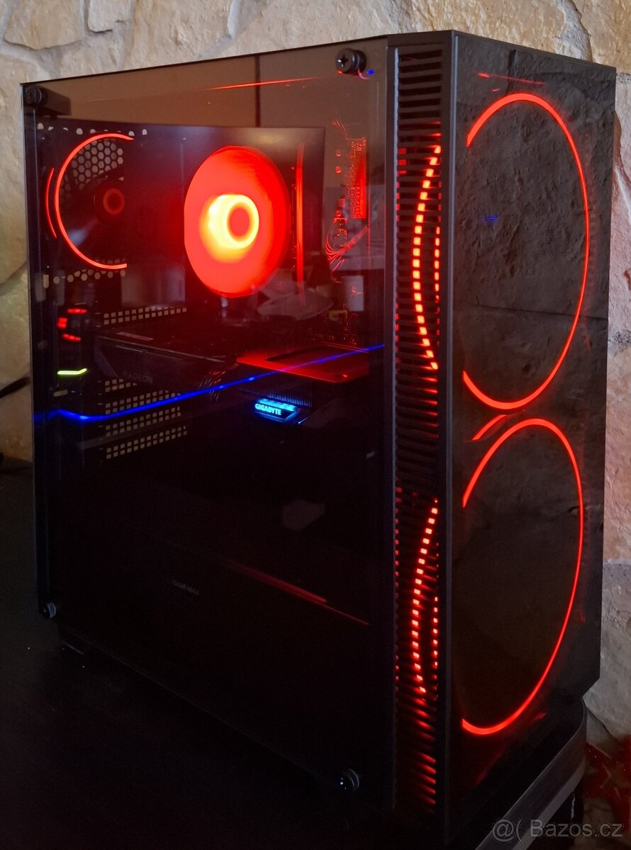 Herní PC 8400F / 9060 XT 16GB / 32GB DDR5 / NVME - 2