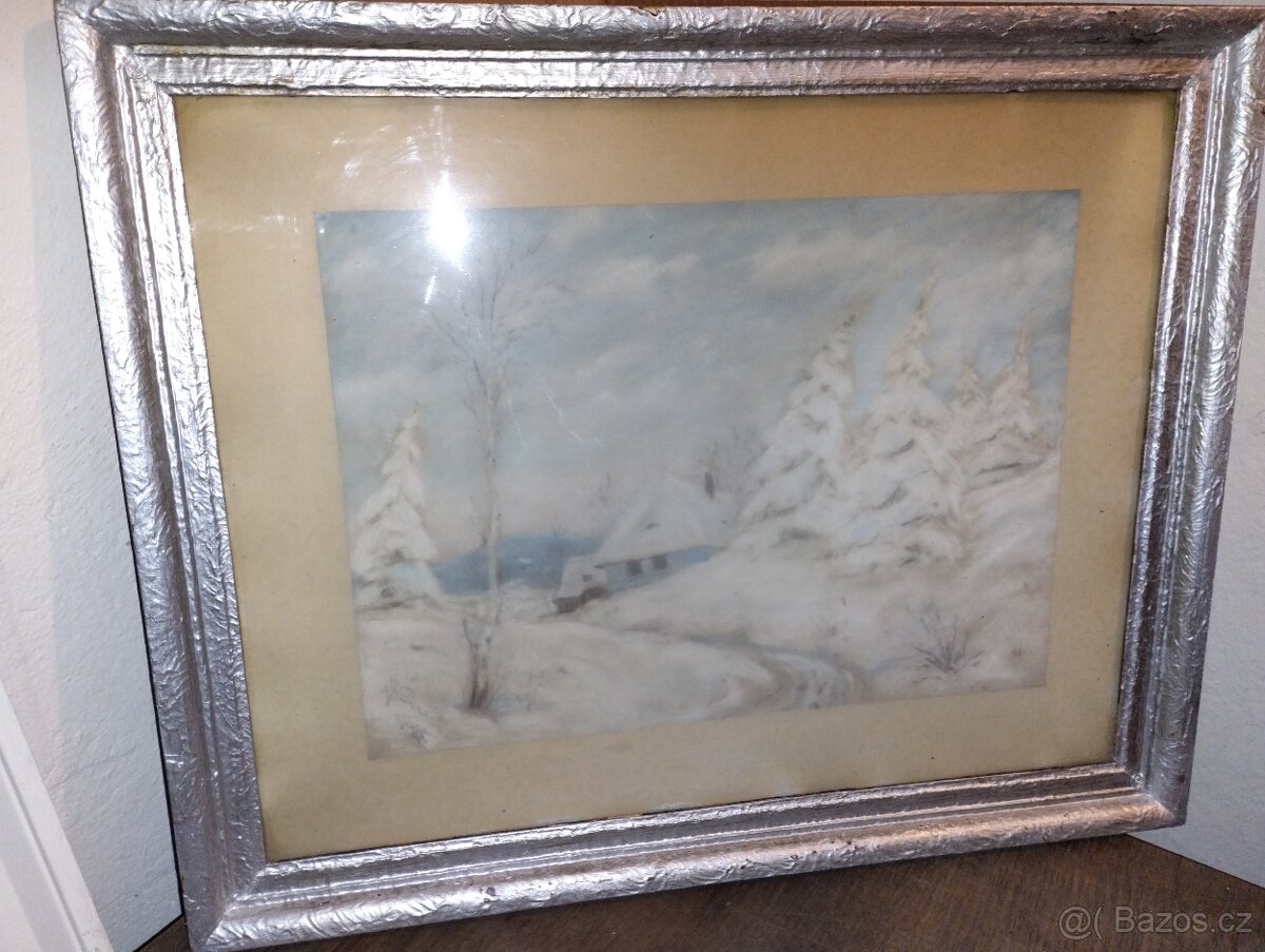 Obraz č.2 zimní krajina - 2