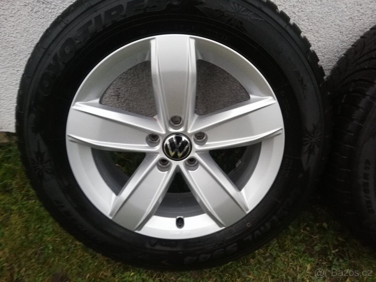 zimní alu VW Tiguan,Škoda Kodiaq 215/65R17 - 2