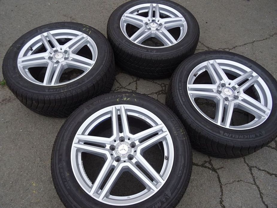 Alu disky na Mercedes ML, 19", 5x112, ET 54, zimní sada - 2
