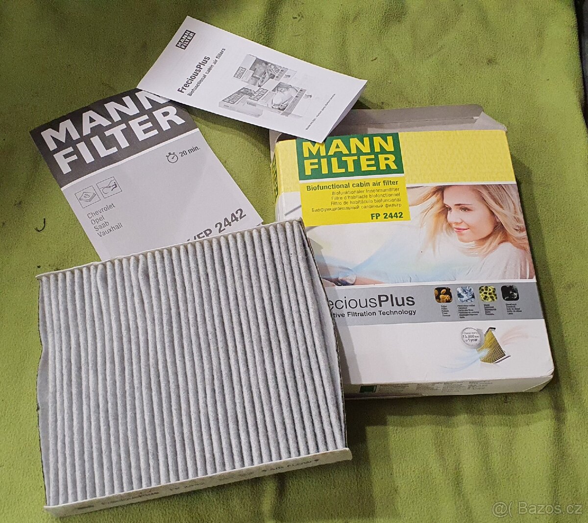 Kabinový filtr MANN FILTER FP 2442 - 2