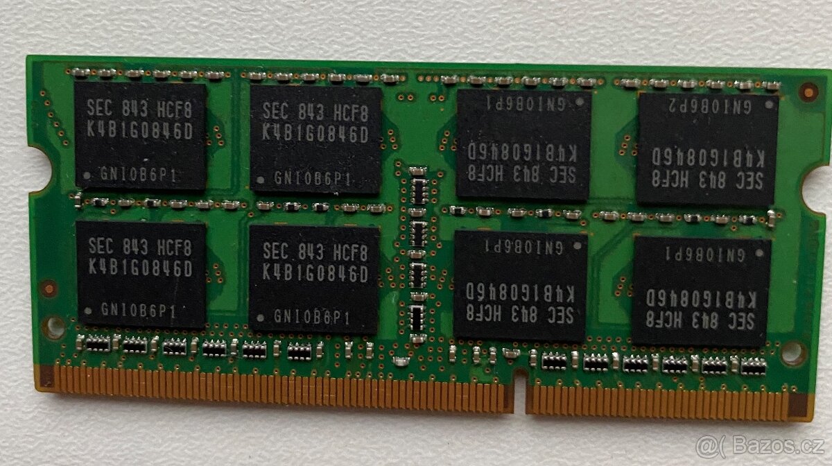 Prodám RAM Samsung 2GB DDR3 SO-DIMM - 2