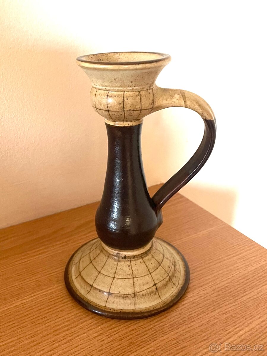 Keramicky svicen Novy / 160,- - 2