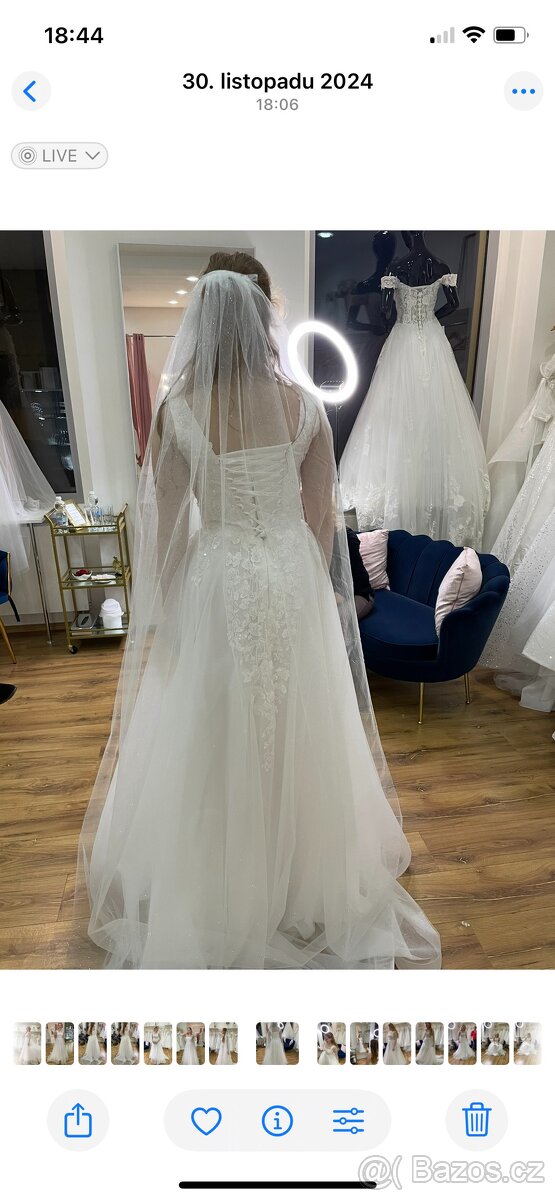 Prodám svatební šaty - 2
