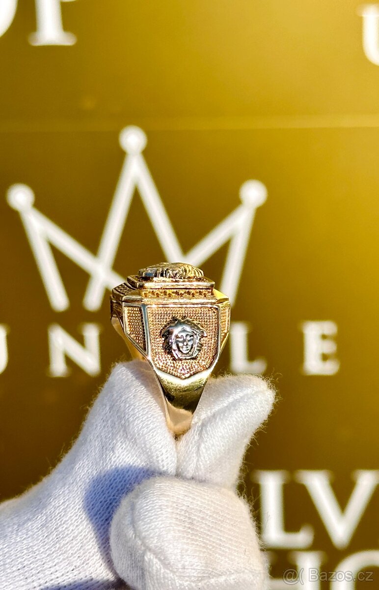 Zlatý prsten 13,03g - 2