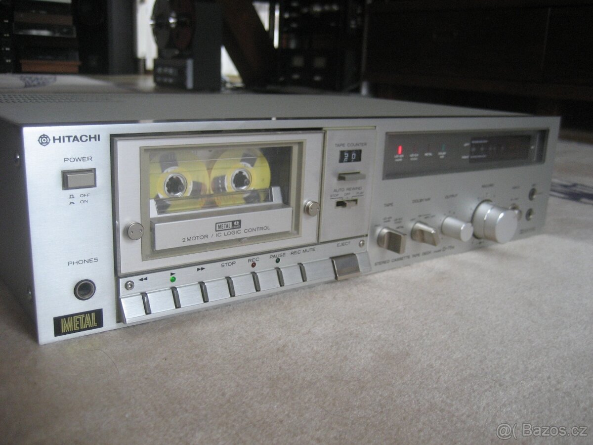 Prodám tape deck HITACHI D-75S - 2