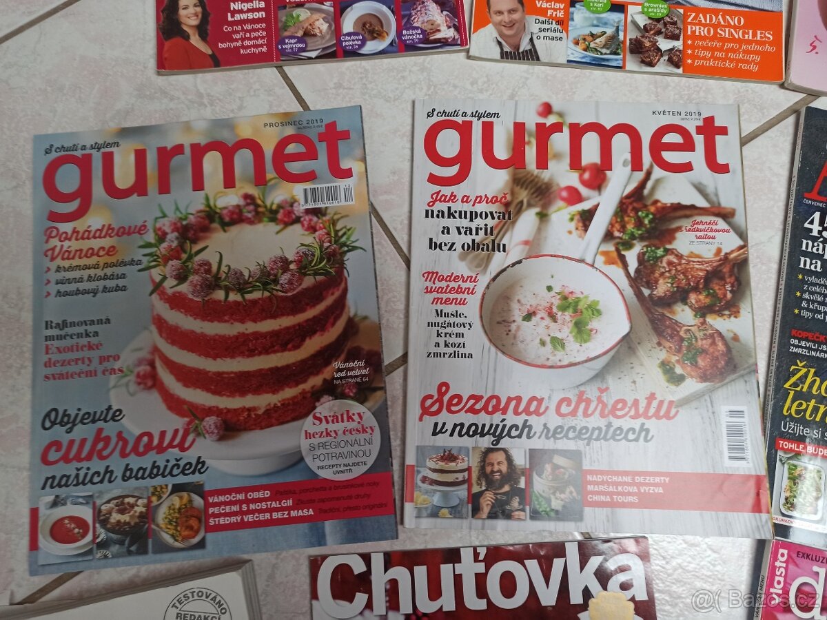 Gurmánské časopisy - 2