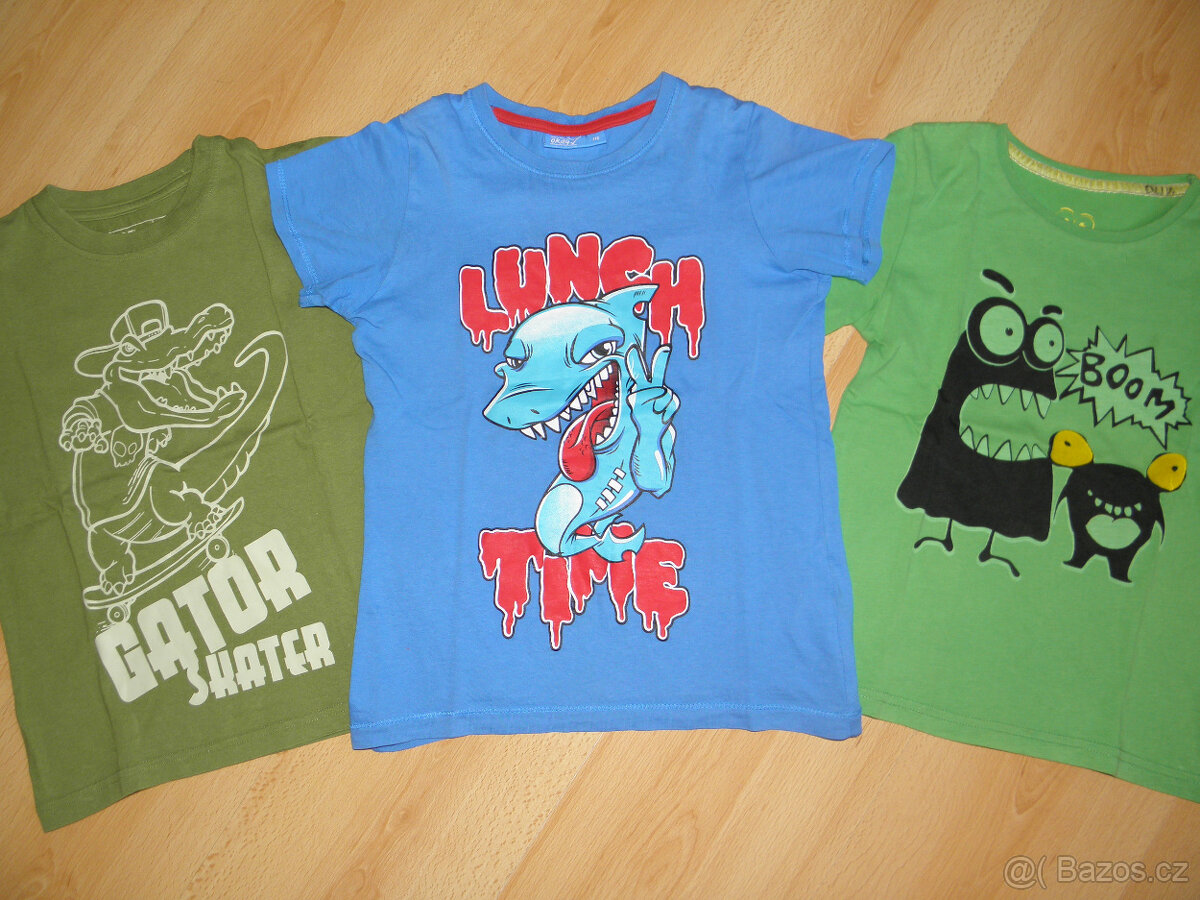 HEZKÁ TRIKA TRIČKA - v. 110/116 - 2