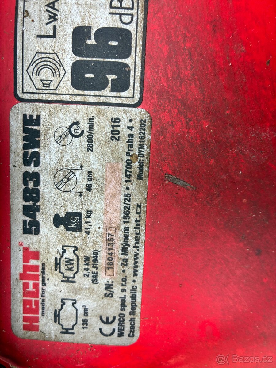 Benzinová sekačka Hecht el. Start - 2