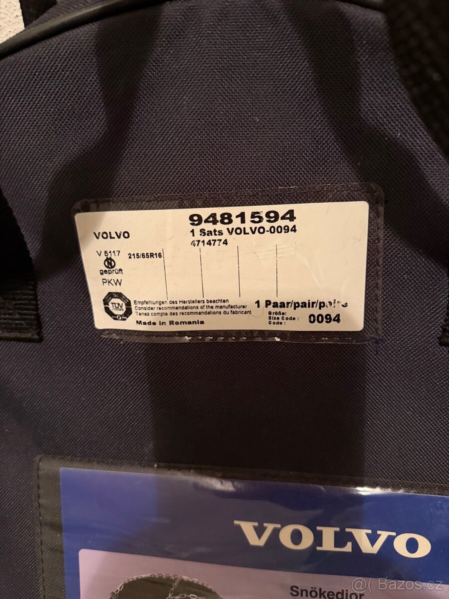 Sněžné řetězy na Volvo - 2
