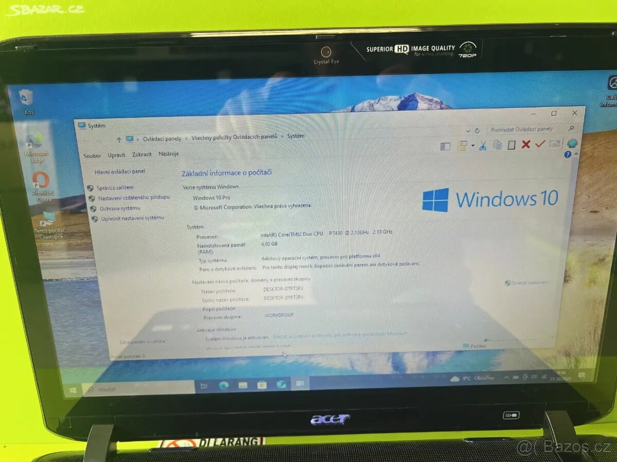 Notebook Acer Aspire 5935G - 2