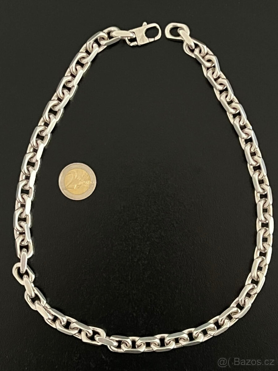 stříbrný řetěz ( 244,10 gramu ) - 2