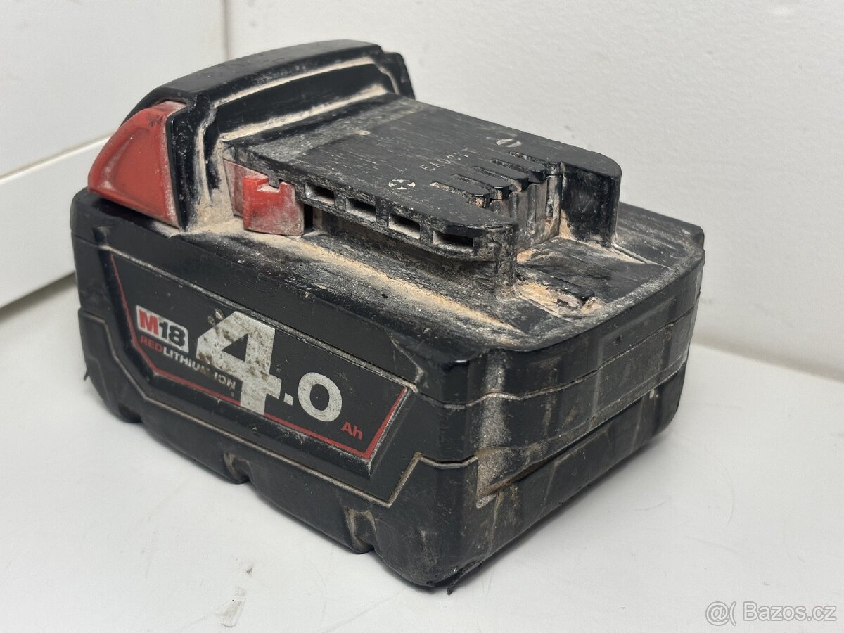 Baterie Milwaukee 4Ah M18B4 Red Lithium - 2