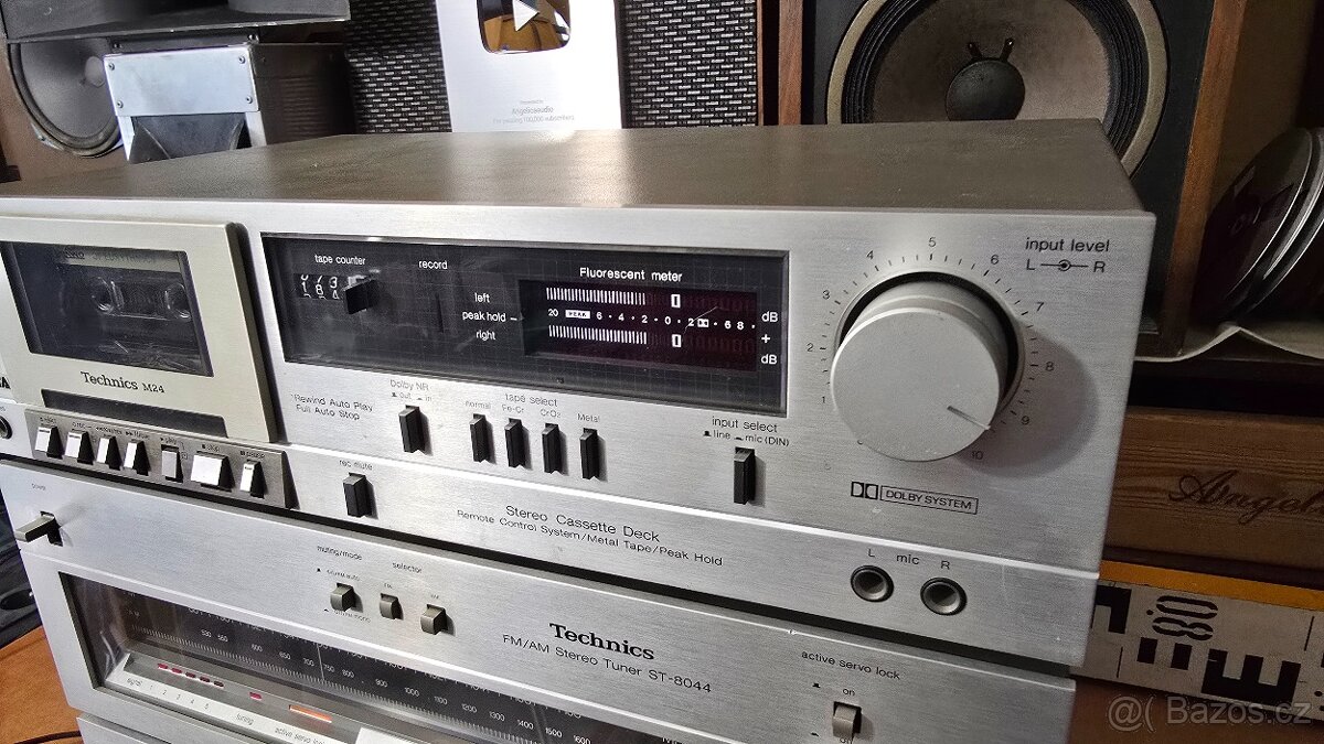 TECHNICS HiFi Set zesilovač, tuner, magnetofon - 2